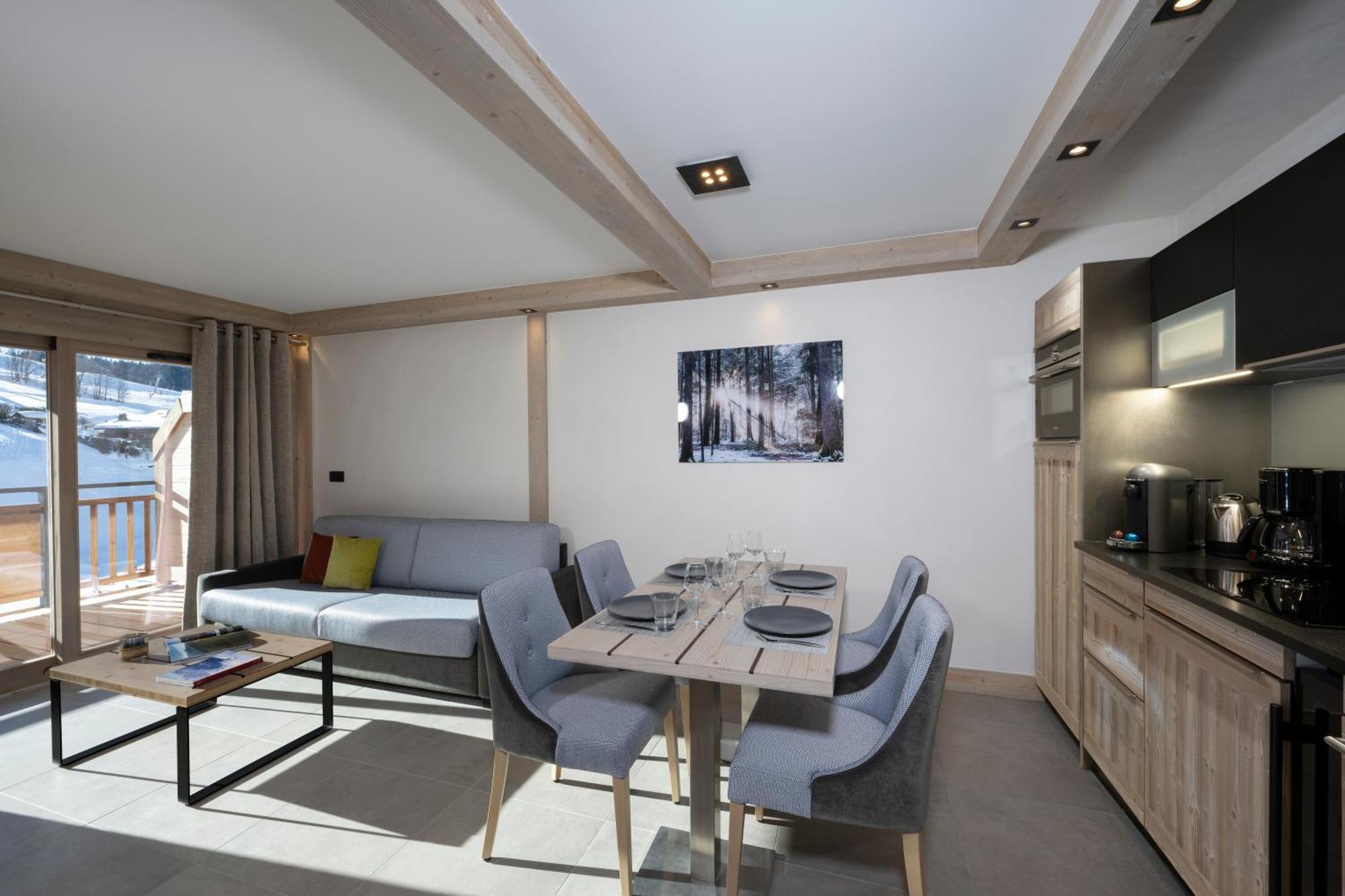 Mgm Hotels & Residences - Residence Le Roc Des Tours Le Grand-Bornand Habitación foto